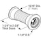 Prime-Line Door Viewer, 15/16 in. x 130 Degree, Diecast Housing, Glass Lens, Solid Brass End Caps (Single Pack) U 9896 - alternate 3
